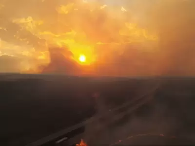 incendio ruta