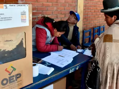 elecciones bolivia