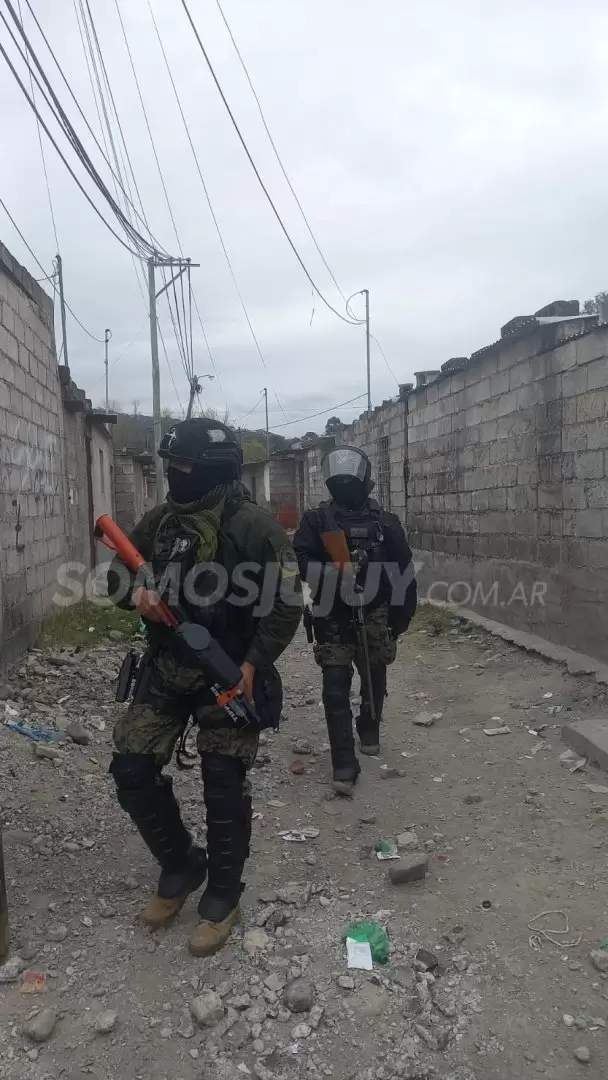 operativo barrio Belgrano