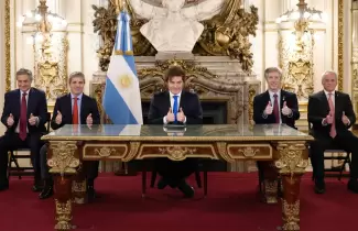 milei equipo economico cadena nacional