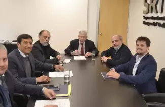 reuni�n supeintendencia de riesgos de trabajo