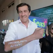 El Gobernador Carlos Sadir acompa�� el "Finde Estudiantil"