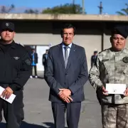 Sadir anunci� que los ascensos en la Polic�a de Jujuy se har�n efectivos todos los 1� de enero de cada a�o