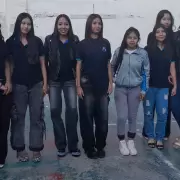 Candidatas a Representante del Colegio Cristo Rey se sumaron a la campa�a "Modelar Valores"
