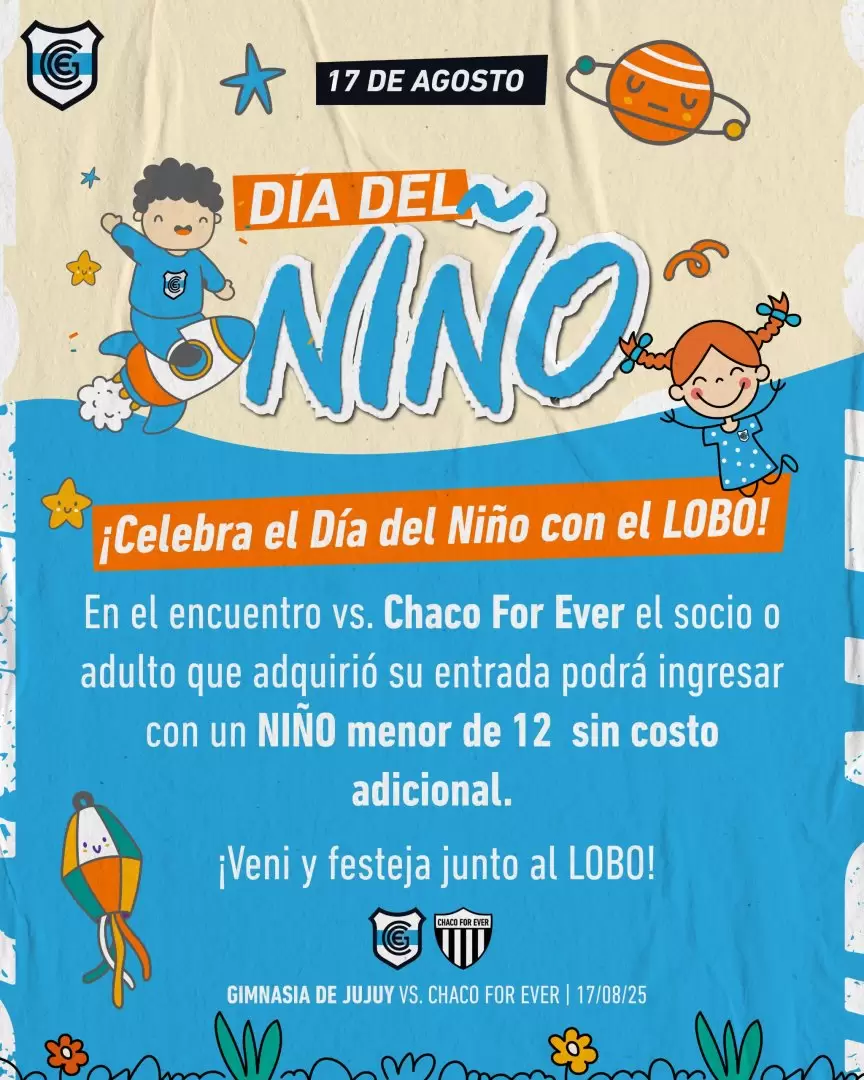 menores de 12 ingresan gratis