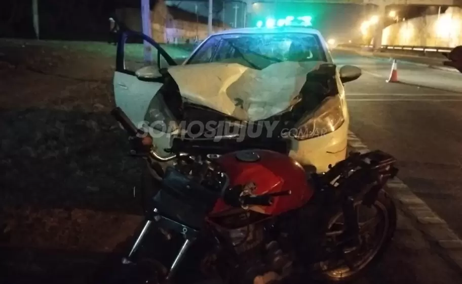 auto siniestro moto