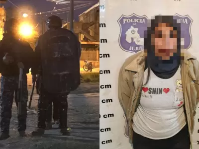 mujer detenida