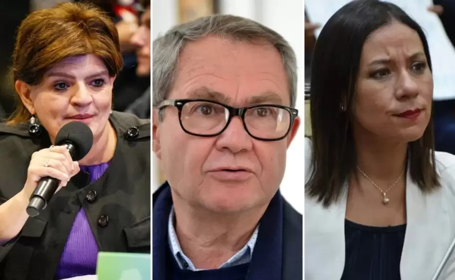 María Inés Zigarán, Mario Pizarro y Malena Amerise