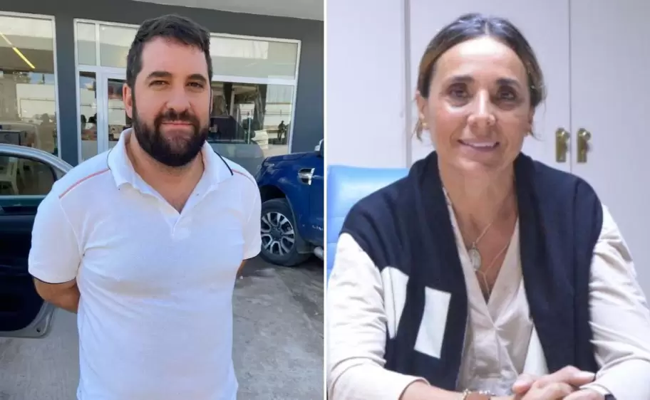 Alfredo González y Bárbara Andreussi