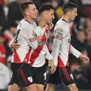 River Plate gole� 4-2 a Godoy Cruz y alcanz� la cima de la tabla anual