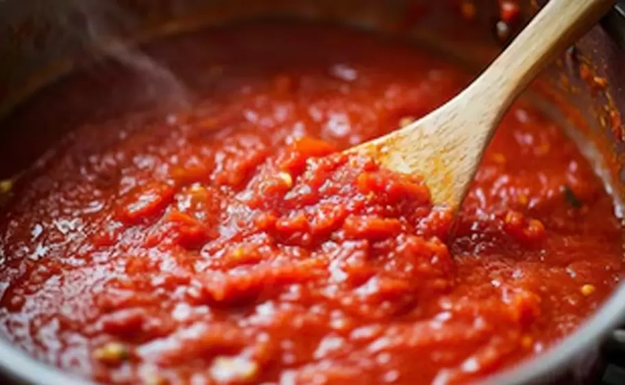 tomate triturado