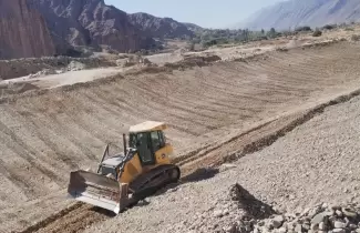 obras en el Huasamayo