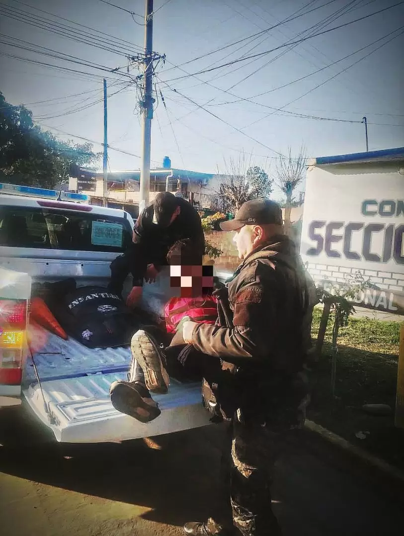 ladrón detenido