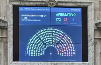 voto rechazo veto emergencia en discapacidad