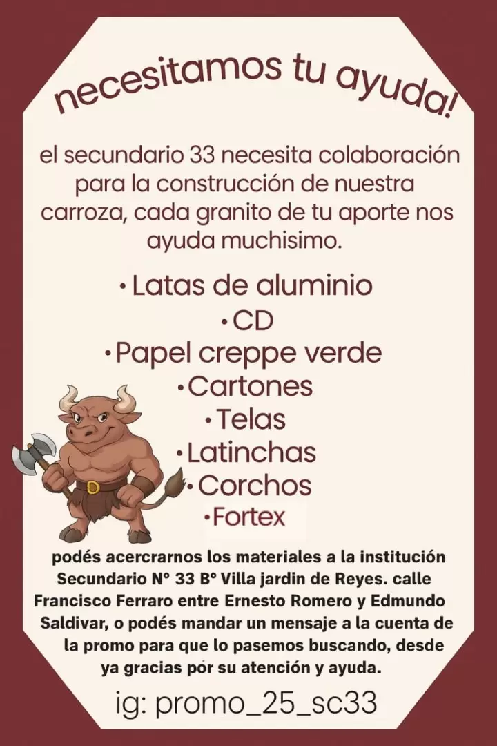 SECU REYES MATERIALES PARA CARRUAJE