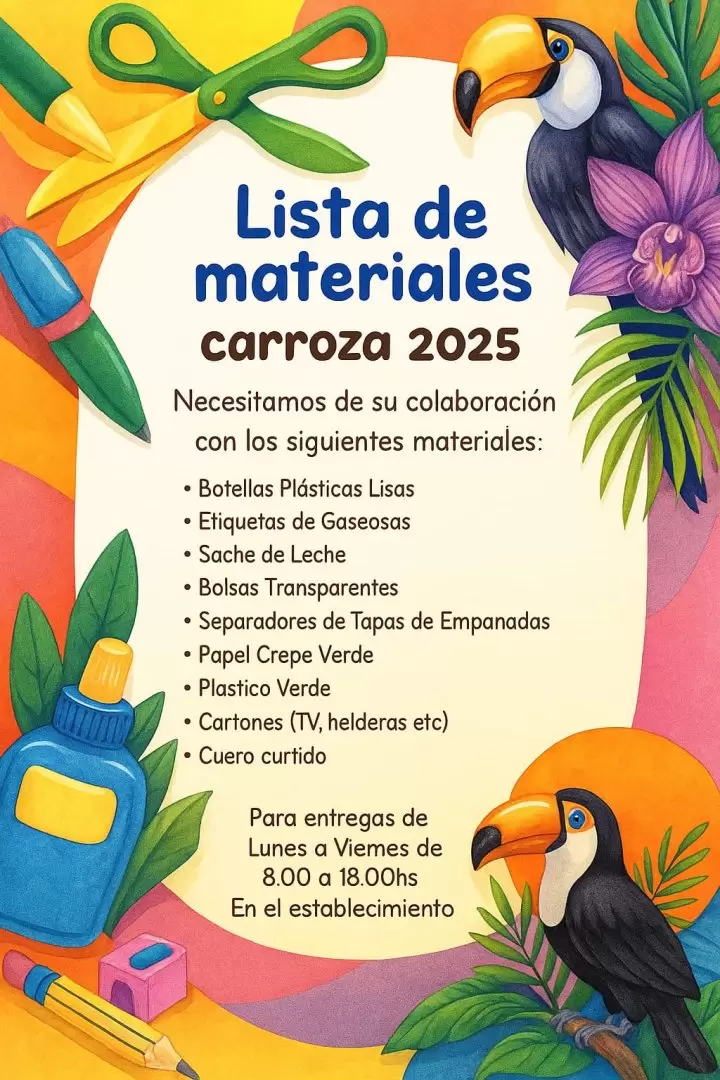 Bachillerato N� 24 materiales