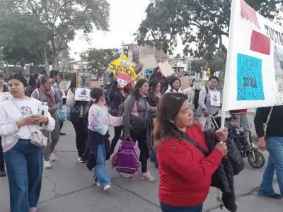 marcha sergio sosa en mariano moreno