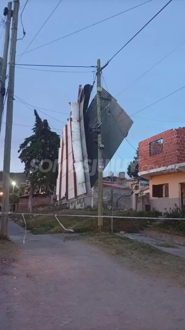 Voladura de techo Cuyaya