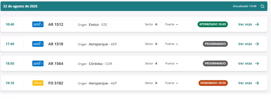 paro controladores vuelos que arriban a jujuy 1