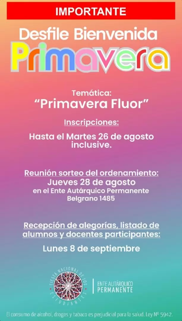 Desfile Bienvenida Primavera 2025