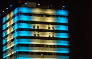 edificio tribunales nueva iluminaci�n