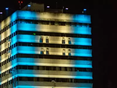 edificio tribunales nueva iluminaci�n