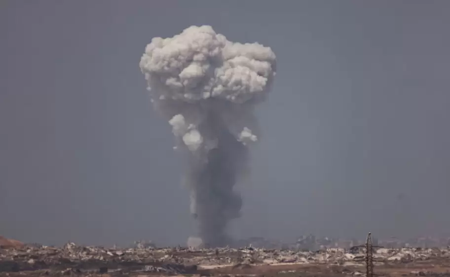 israel bombardeó un hospital de gaza