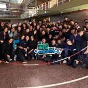 El Colegio del Salvador se prepara a pleno para desfilar con su carroza en Ciudad Cultural