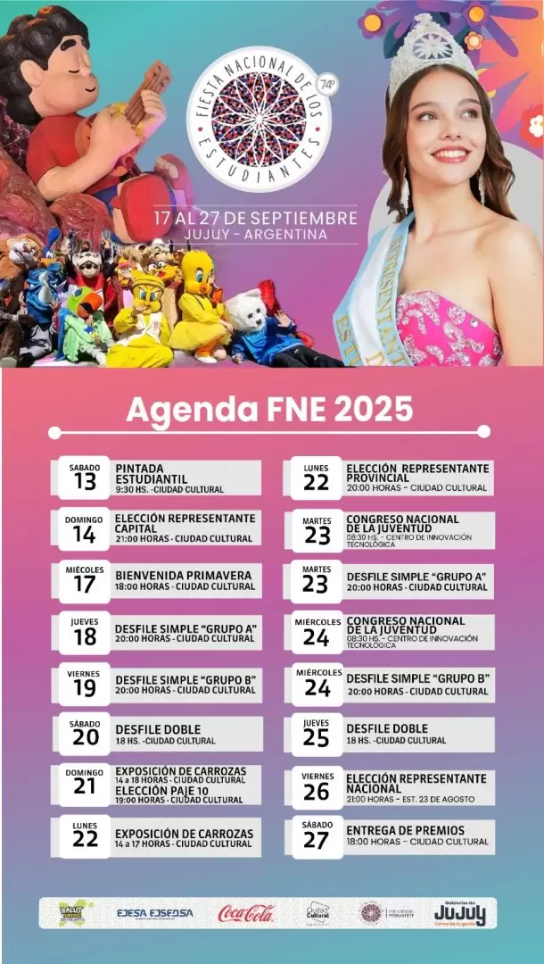 agenda FNE 2025 modificada