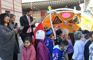domo cosmico interactivo