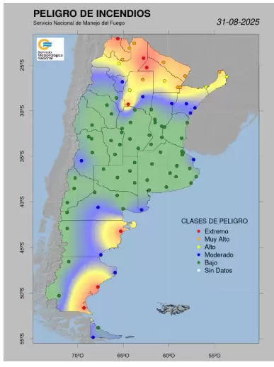 incendios jujuy 31 de agosto