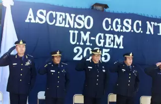 acto de ascenso de la policia