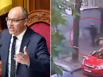 expresidente del Parlamento de Ucrania asesinado