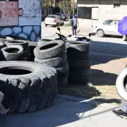 Retiraron 500 cubiertas de las calles en el inicio de la campa�a contra el dengue en la capital juje�a