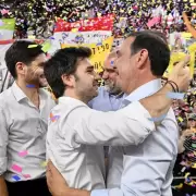 Los gobernadores del centro se entusiasman con el triunfo de Valdés y ya piensan en un armado nacional