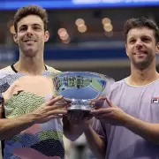El argentino Horacio Zeballos y Marcel Granollers se consagraron campeones del US Open en dobles
