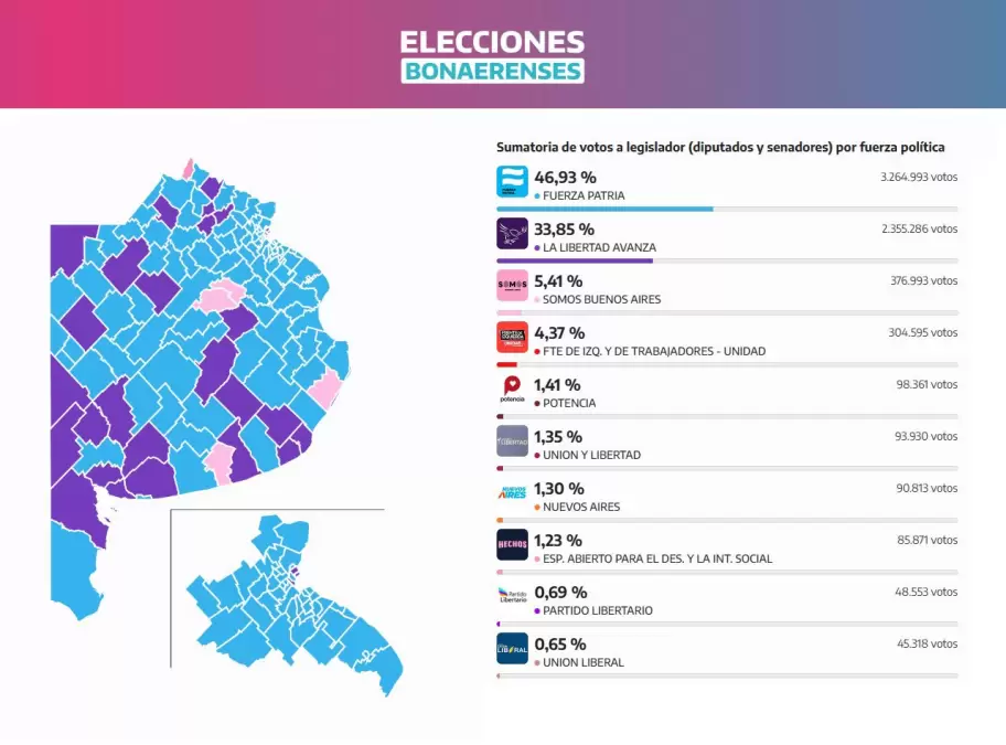 mapa resultados provisorios