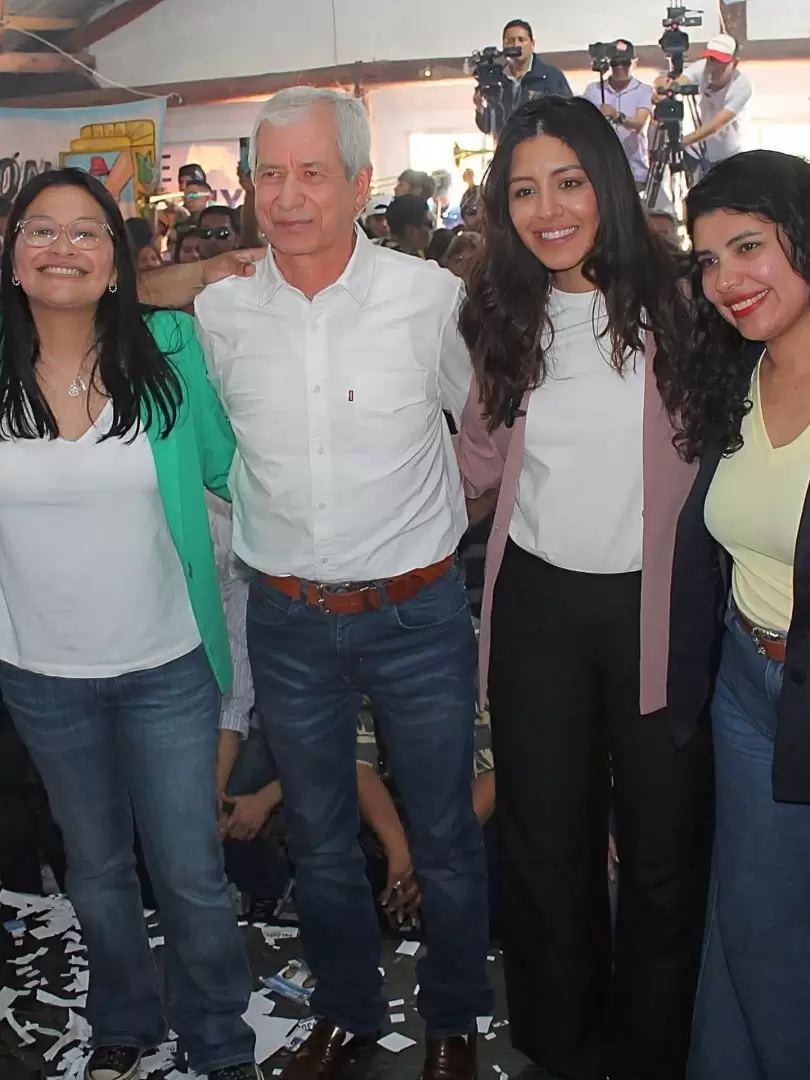 Verónica Valente con Pedro Pascuttini