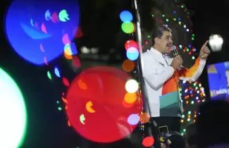 Nicol�s Maduro navidad