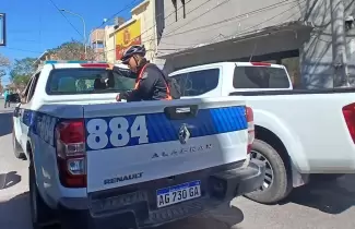 M�vil polic�a san pedro
