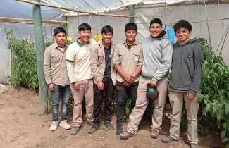 estudiantes de valle grande