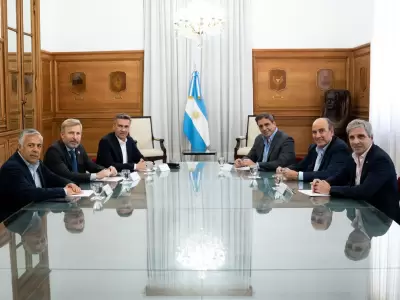 reunion gobierno y leandro zdero (chaco), alfredo cornejo (mendoza) y rogelio frigerio (entre rios)