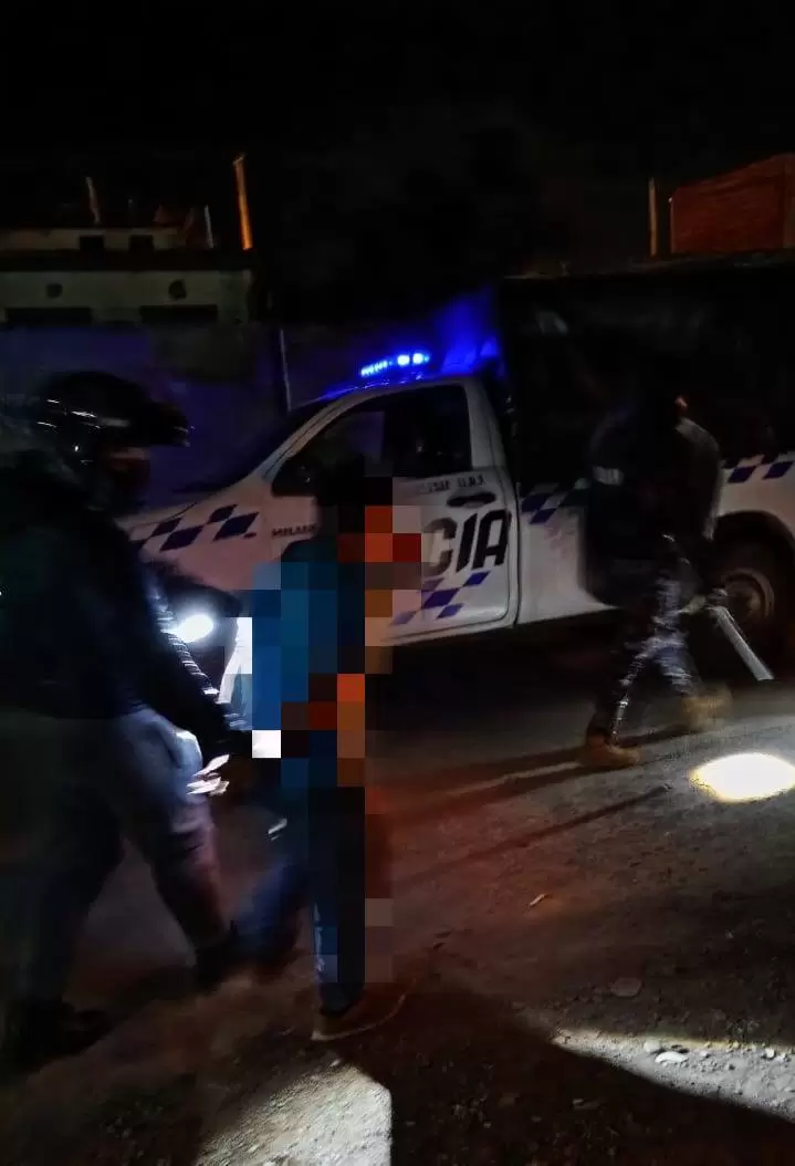 ARRESTAN A JOVEN POR ROBO Y AGRESIONES