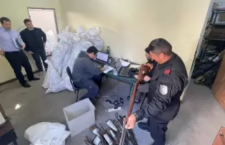 Entregaron 436 armas y municiones incautadas para se destrucci�n en San Pedro de Jujuy