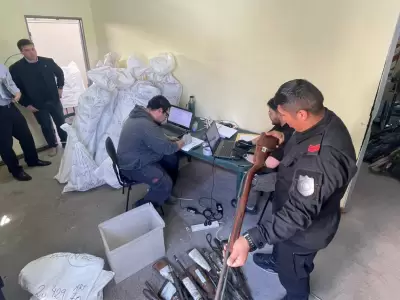 Entregaron 436 armas y municiones incautadas para se destrucci�n en San Pedro de Jujuy