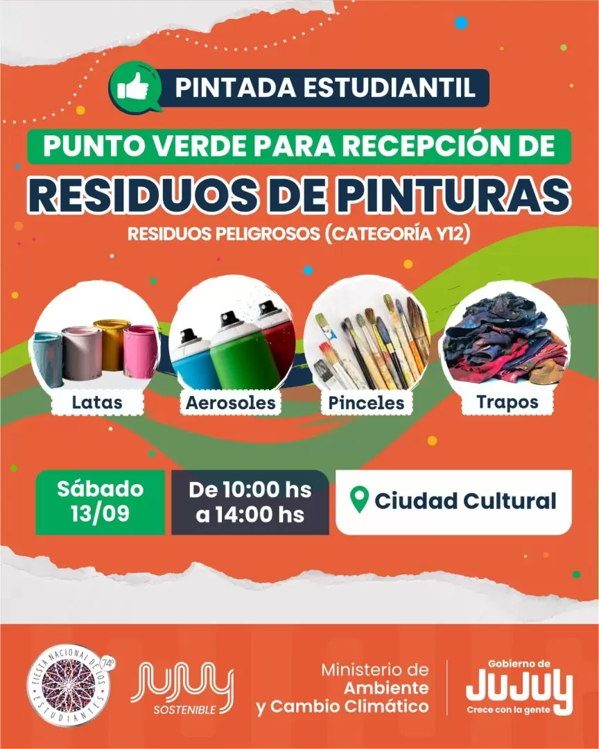 PUNTO VERDE EN LA PINTADA ESTUDIANTIL