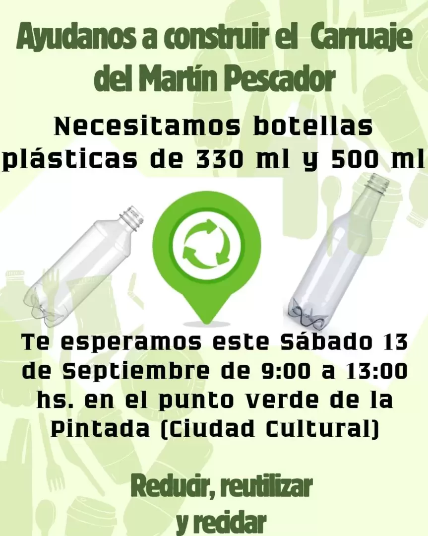 materiales martin pescador