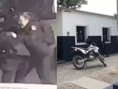 pelea comisaria rodeito