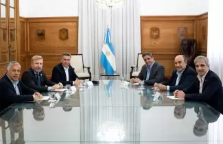 Javier Milei vet� la ley de ATN tras la deslucida foto con tres gobernadores afines