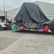 Empezó el traslado de carrozas a Ciudad Cultural: piden circular con precaución
